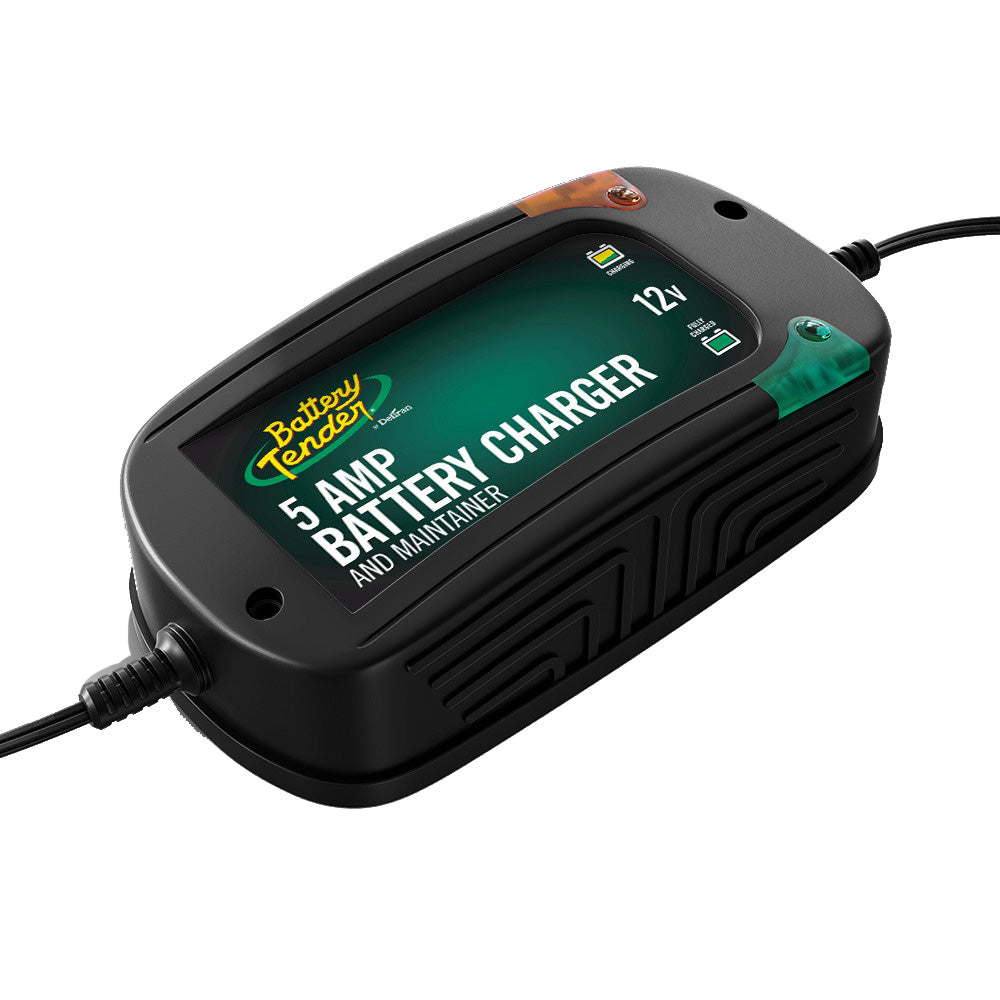 Battery Tender 12V, 5A Battery Charger [022-0186G-DL-WH]