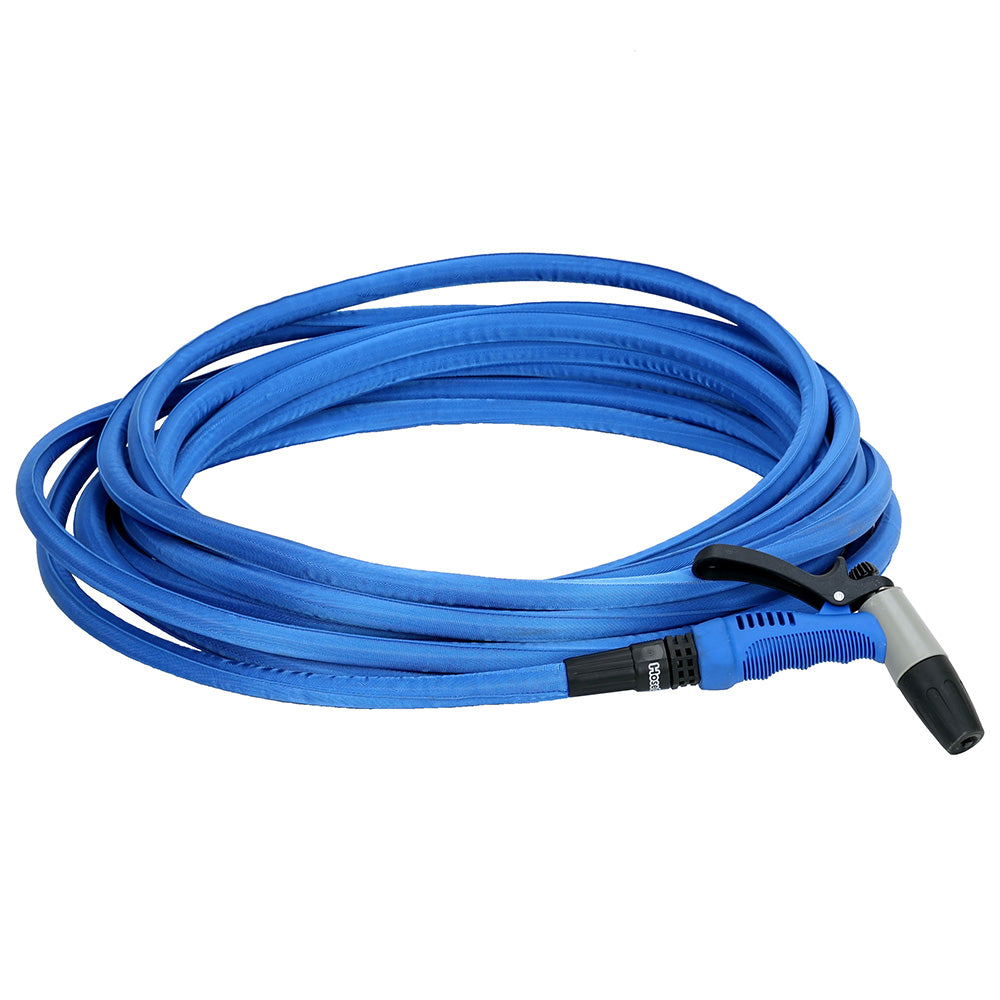 HoseCoil 50 Blue Flexible Hose Kit with Rubber Tip Nozzle [HF50K]