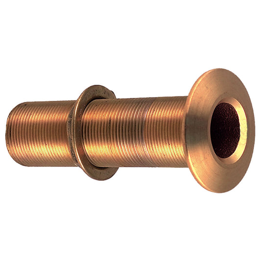 Perko 3/4" Thru-Hull Fitting w/Pipe Thread Bronze Extra Long - Max Hull 5" Thick [0348DP5PLB]