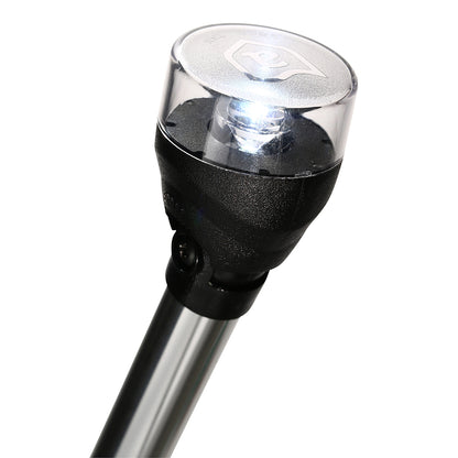 Attwood LED Articulating All Around Light - 36" Pole [5530-36A7]