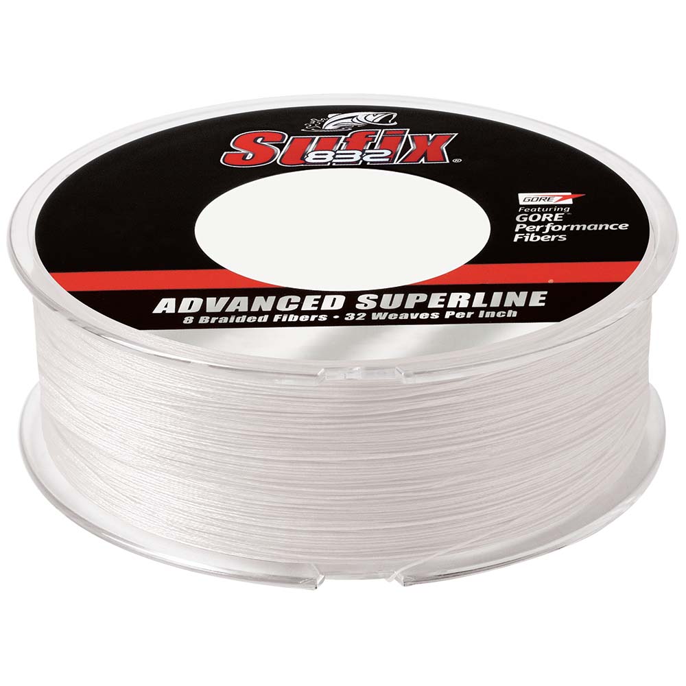 Sufix 832 Advanced Superline Braid - 10lb - Ghost - 600 yds [660-210GH]