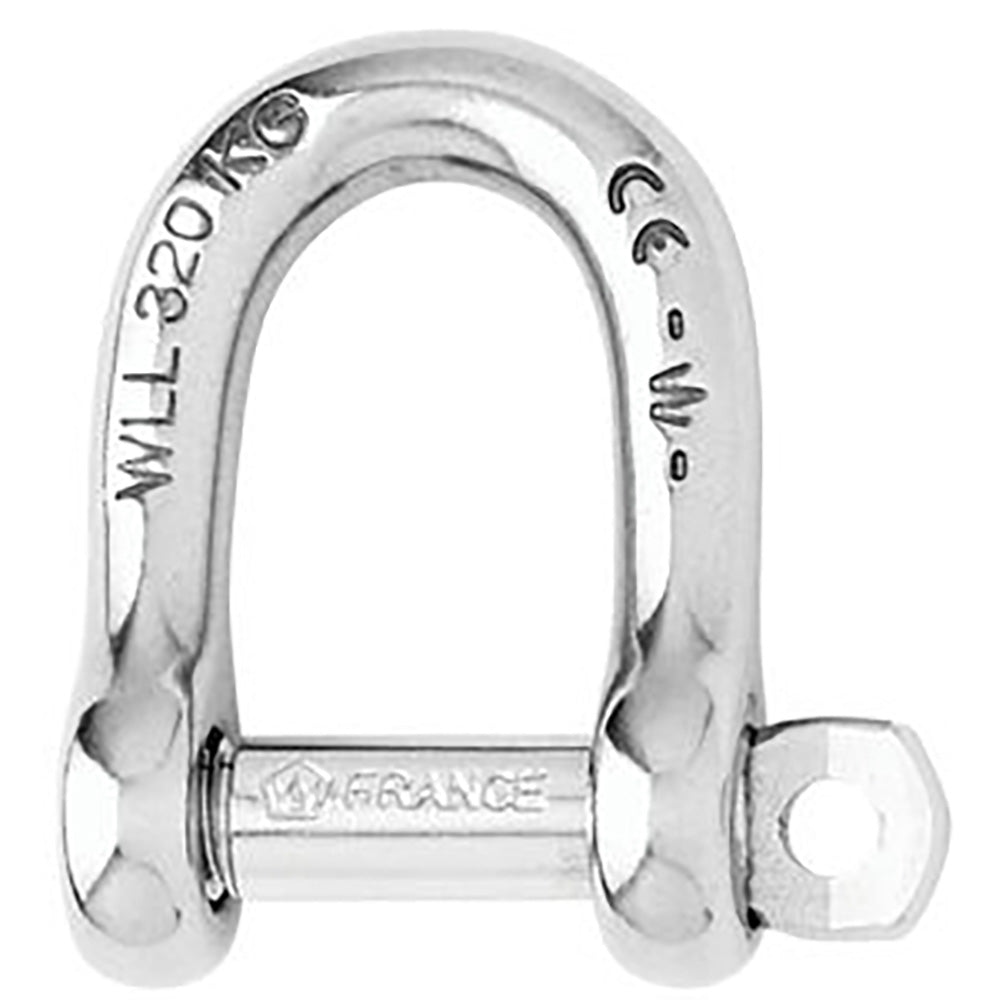 Wichard Not Self-Locking D Shackle - 14mm Diameter - 9/16" [01207]