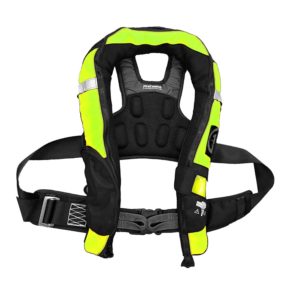 First Watch FW-40PRO Ergo Auto Inflatable PFD - Hi-Vis Yellow [FW-40PROA-HV]