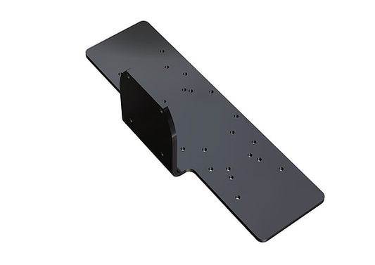 Deck Trolling mount-22”long-7”wide BLACK